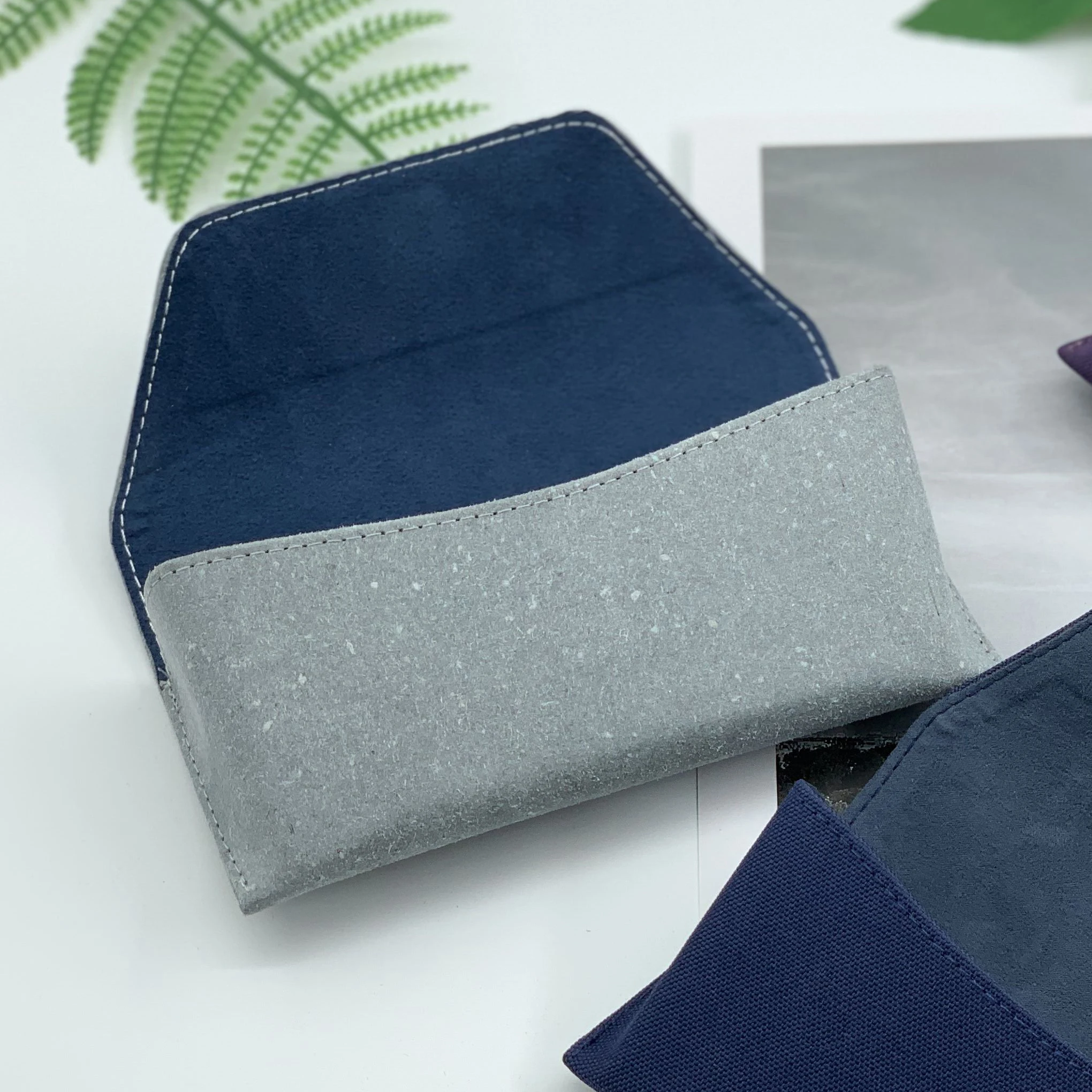 Private Label Environmental Protection Eyeglass Case Rpet Recyclable