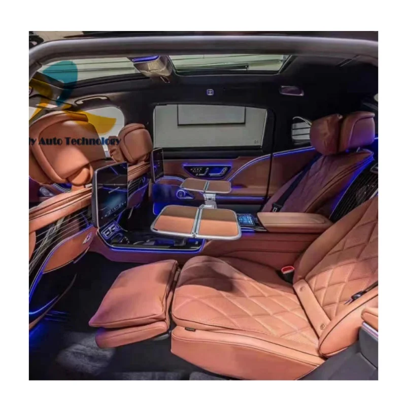 Luxury New Upgrade Interior Kit Conversion  for  Mercedes benz s Class S400l S450 S500 S580 W223 maybach Type