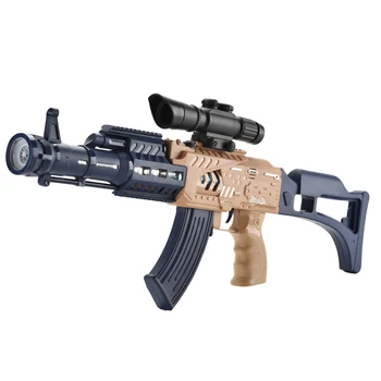 New Pistola De Airsoft Sound Light Sniper Shoot Toy Guns Plastic Ball Gun