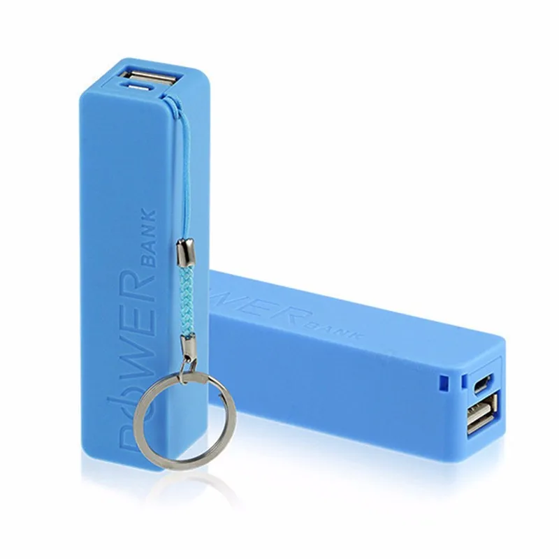MIQ Custom OEM Keyring Powerbank 2600 MAh 18650 Power Bank Portable Charger 2600mah Veger Power Bank