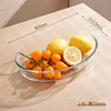 Ellipse 2,4 l - plat à four en verre à haute teneur en borosilicate