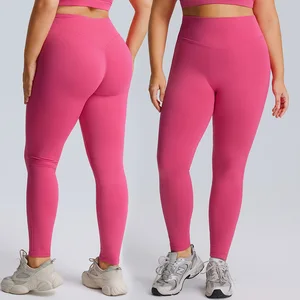 Roregal Women's Plus Size High-Waisted Scrunch Butt Lift Yoga Pants Quick-Dry Breathable Sports Tights Leggings