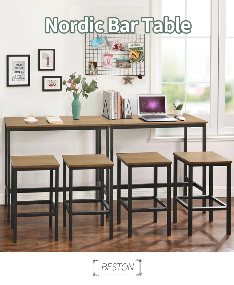 narrow high top kitchen table