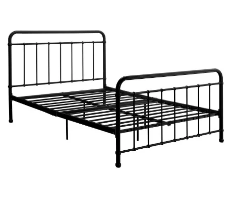 Metal Bed Furniture, Modern Furniture black metal frame KD frame queen ,king Bed