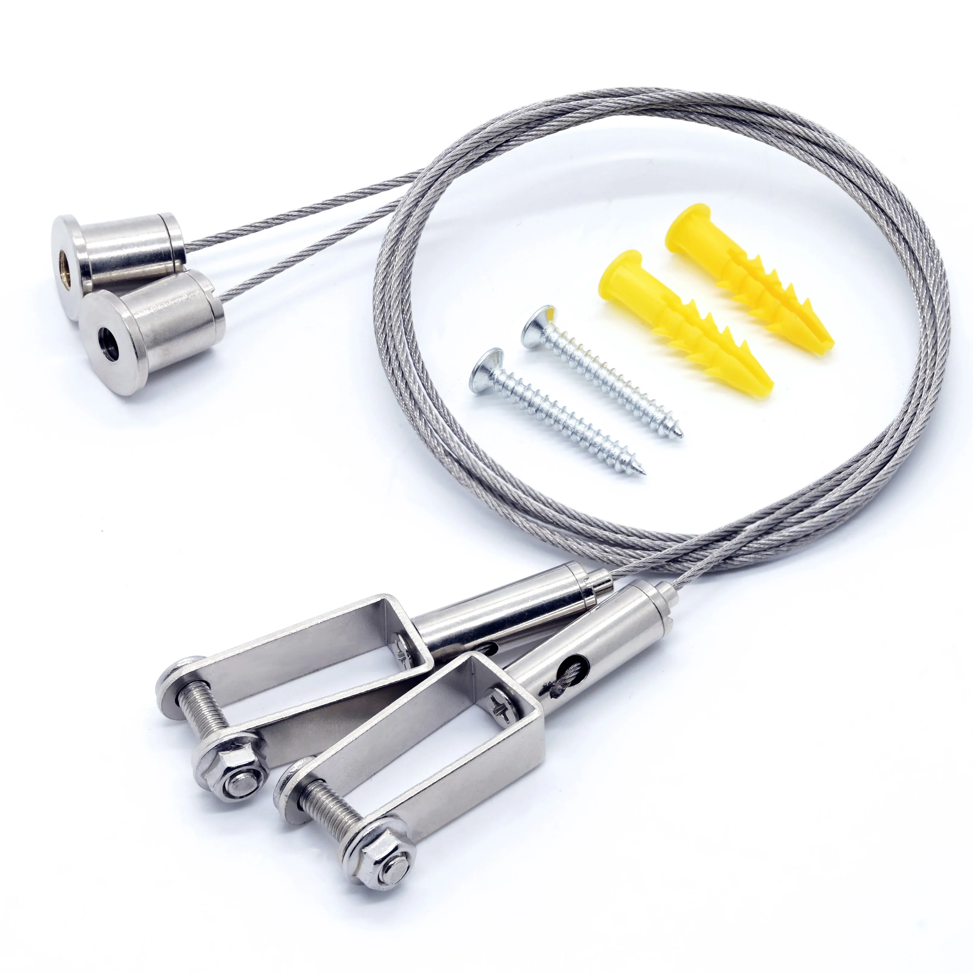 Acoustical Ropes Factory Price Suspension Kit - Adjustable Wire Rope Gripper for Ceiling ...
