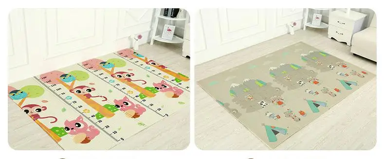 Baby xpe crawling baby foldable play mat Eco-friendly raw material folding play mat xpe details