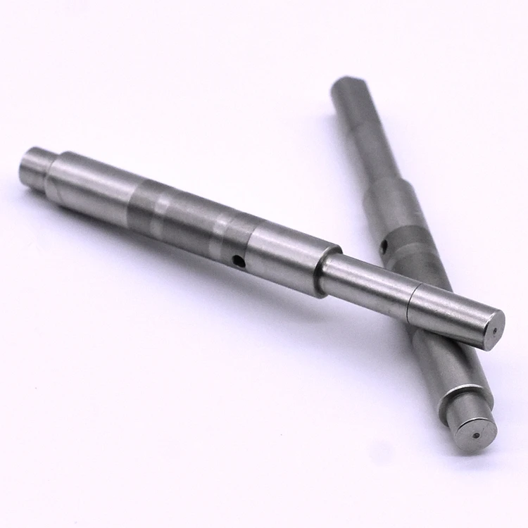 China Supplier Long Shaft CNC Machined Stainless Steel Motor Shaft Titanium Carbon Steel Axle Shaft