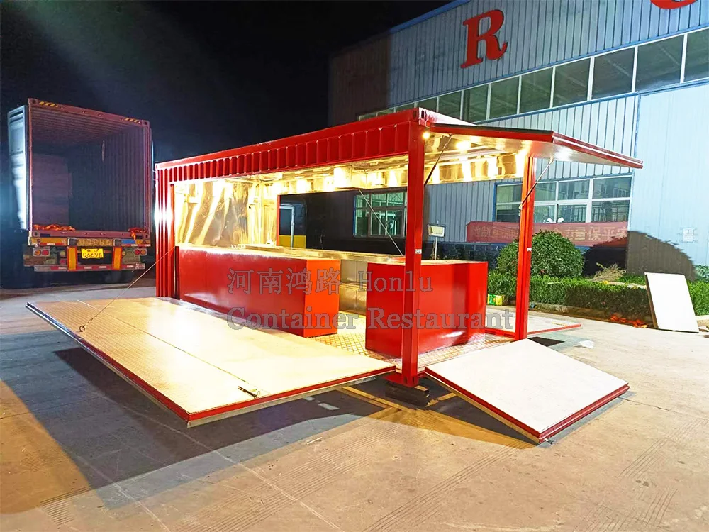 Container Restaurant - Prefabricated Shipping Container Food Truck