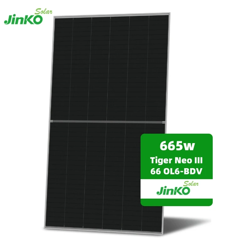 Jinko 650W Solar Neo 3 66QL6-BDV Bifacial 655W 660W 665W 670 Watt