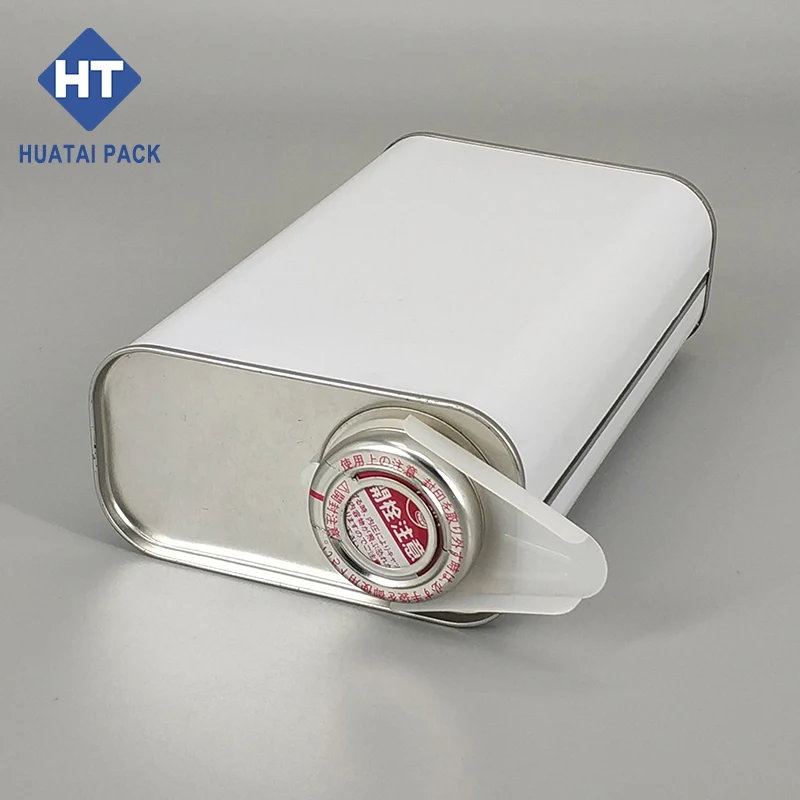 1L Empty Metal Tin Can for Food Grade Chemical Olive Oil Tin Can Motor Oil Tin Can