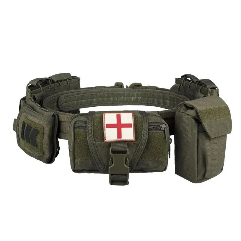 Camping and Everyday Use Tactical Belt Utility Nylon Tactical Duty Belt Tactic Sport Enthusiasts Training Waist Belts