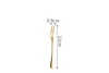 Fruit fork gold
