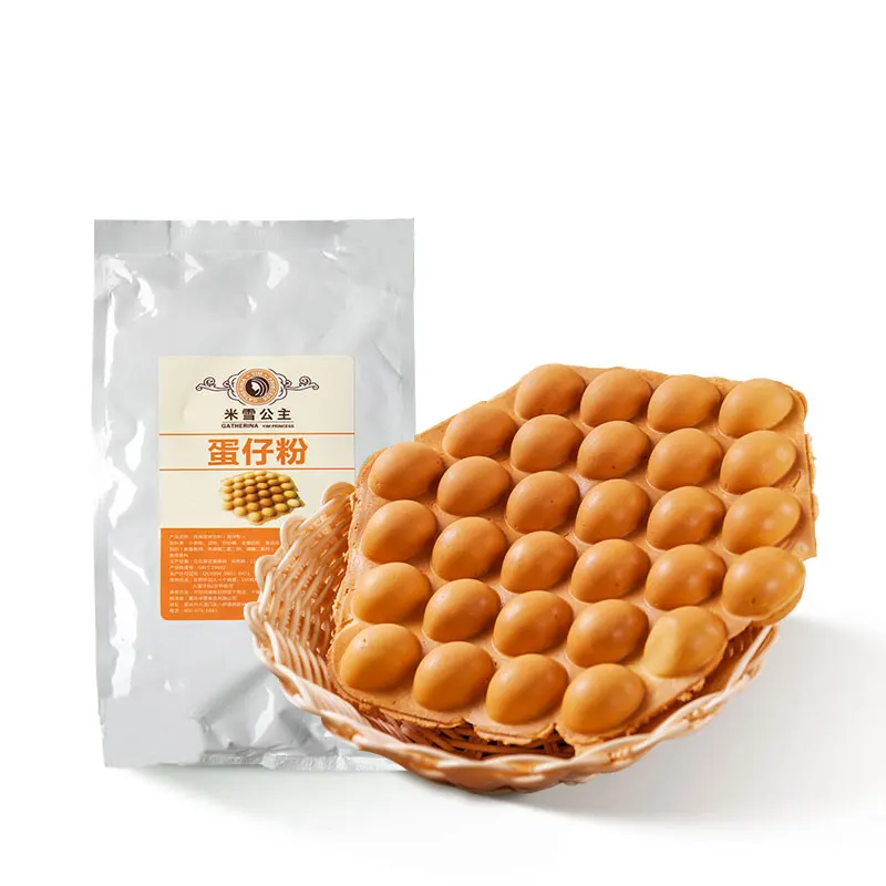 wholesale egg waffle powder 1kg breakfast  mix powder factory direct  healthy waffle powder