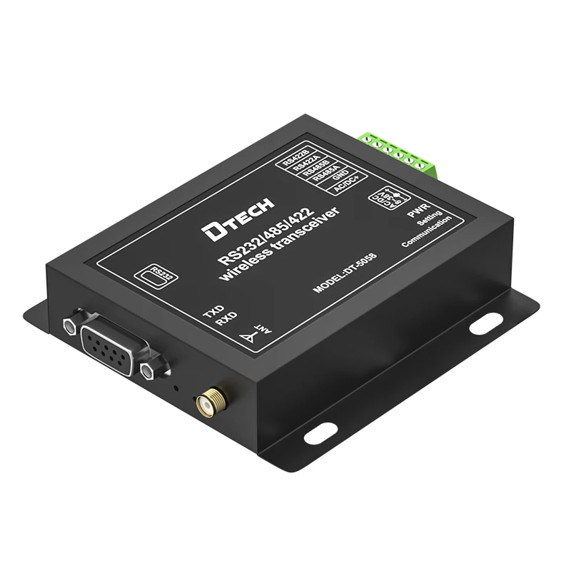 DTECH IoT gateway lora spread spectrum rs232 rs485 rs422 wireless data transmission transceiver - Famidy.com