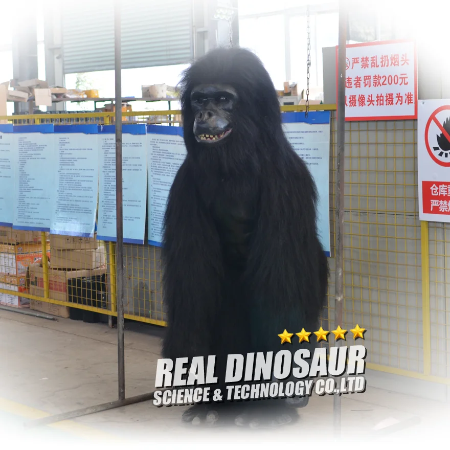 REALDINO Movie Theme Handmade Adult Realistic Gorilla Costume