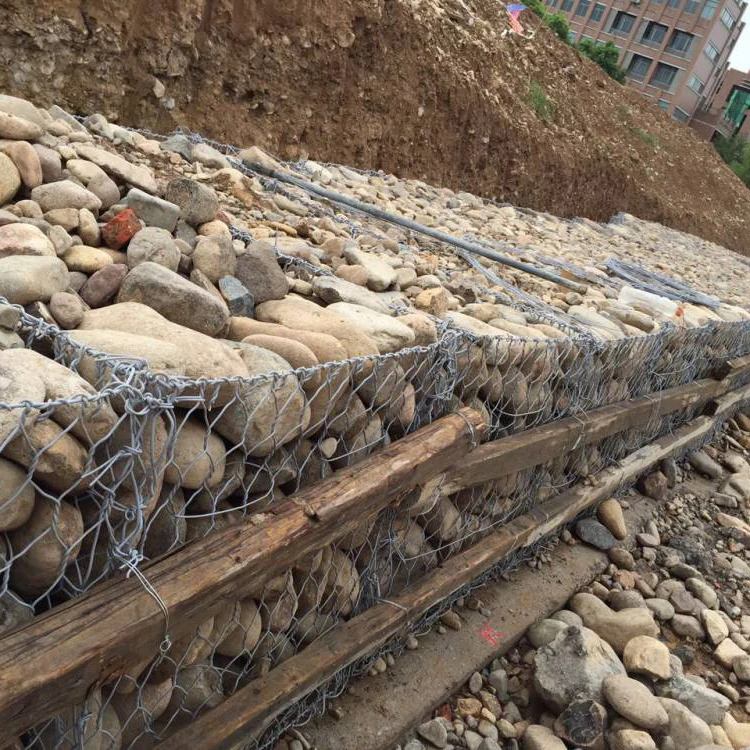 Factory Directly 50cm PVC Coating or Hot Dipped Galvanized Stone Cage Rock Gabion