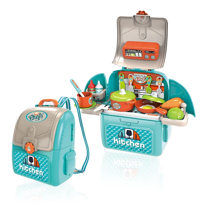 Talented Chef Child Cooking Kitchen Set Toys Pink Plastic Pretend Play 2022 Simulation Spraying Mist Kitchen Toys
