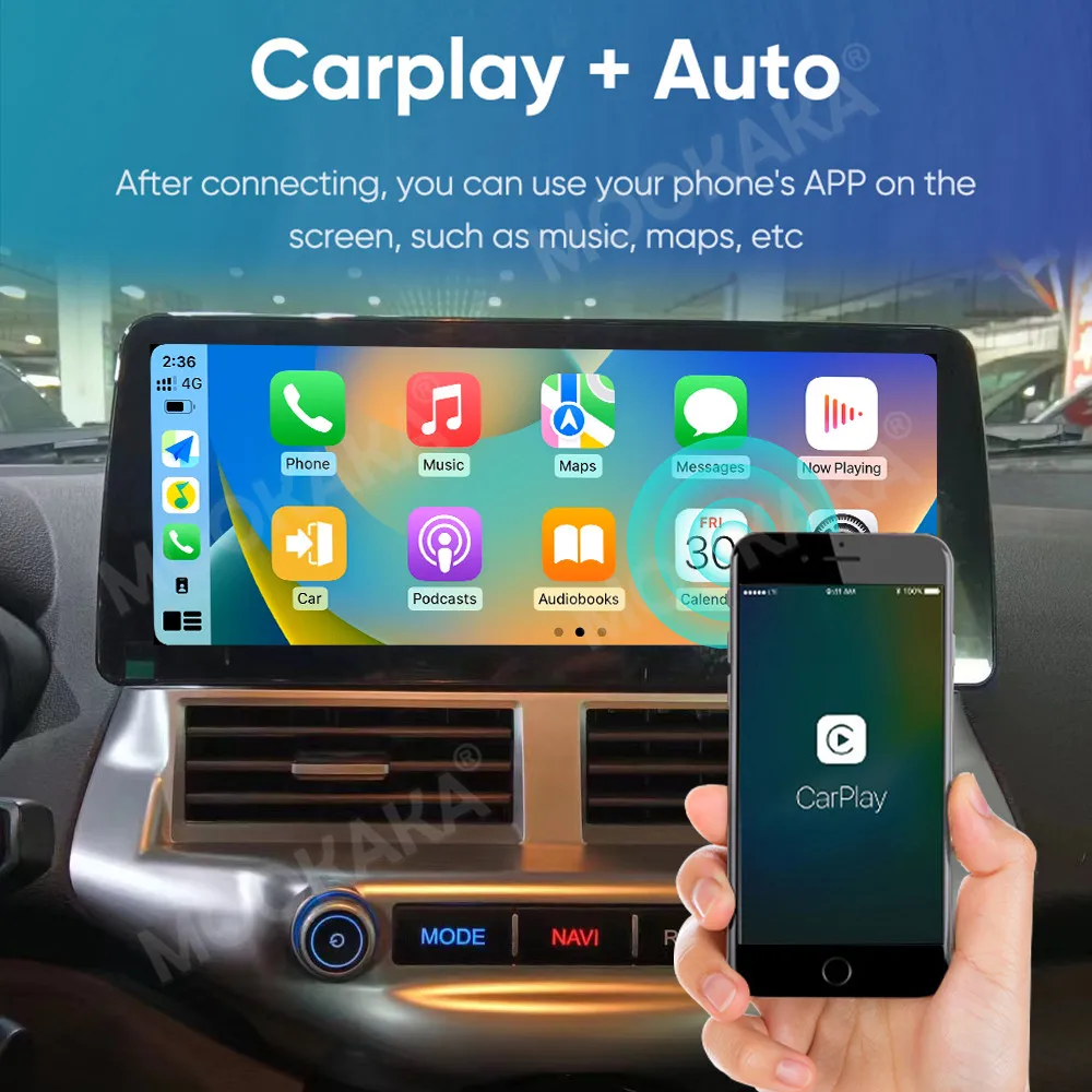 OiLiehu 4+64G 8 Core Android 13 Car Radio for Ford Ecosport 2013-2017