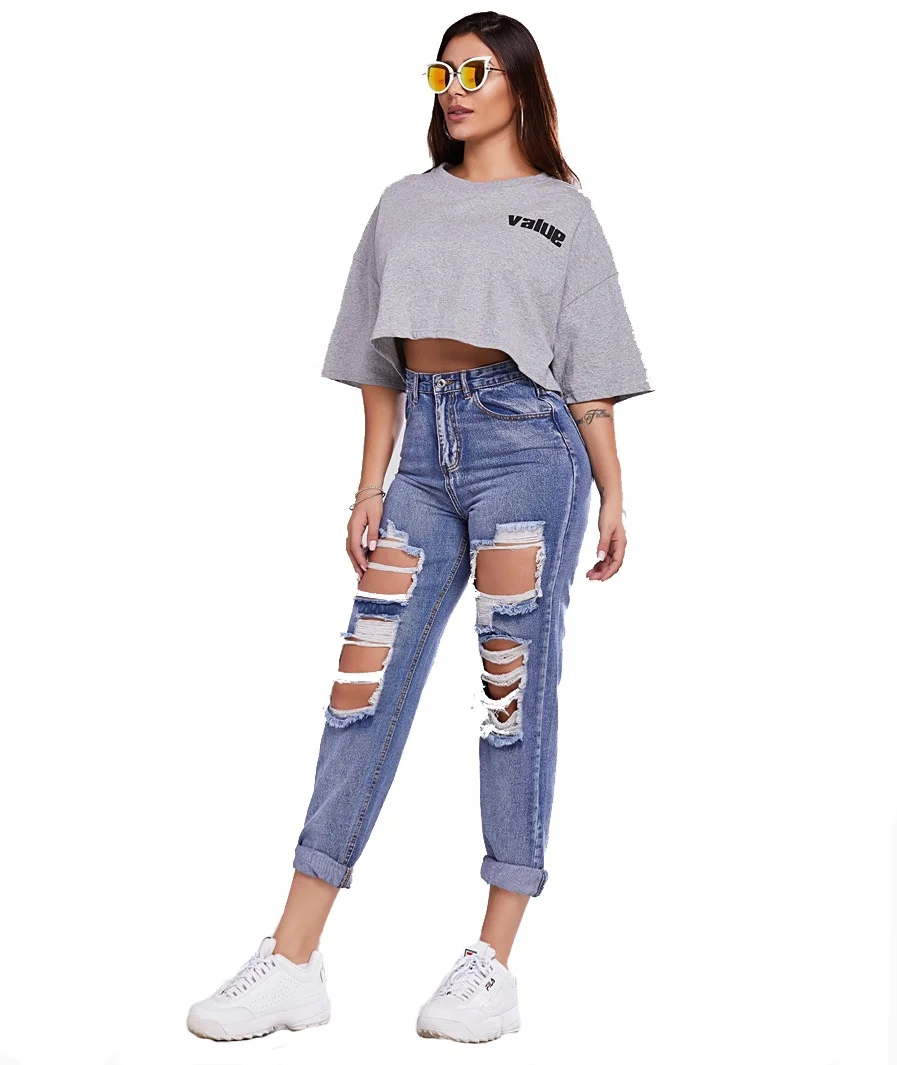2020 Harem Pants Vintage High Waist 