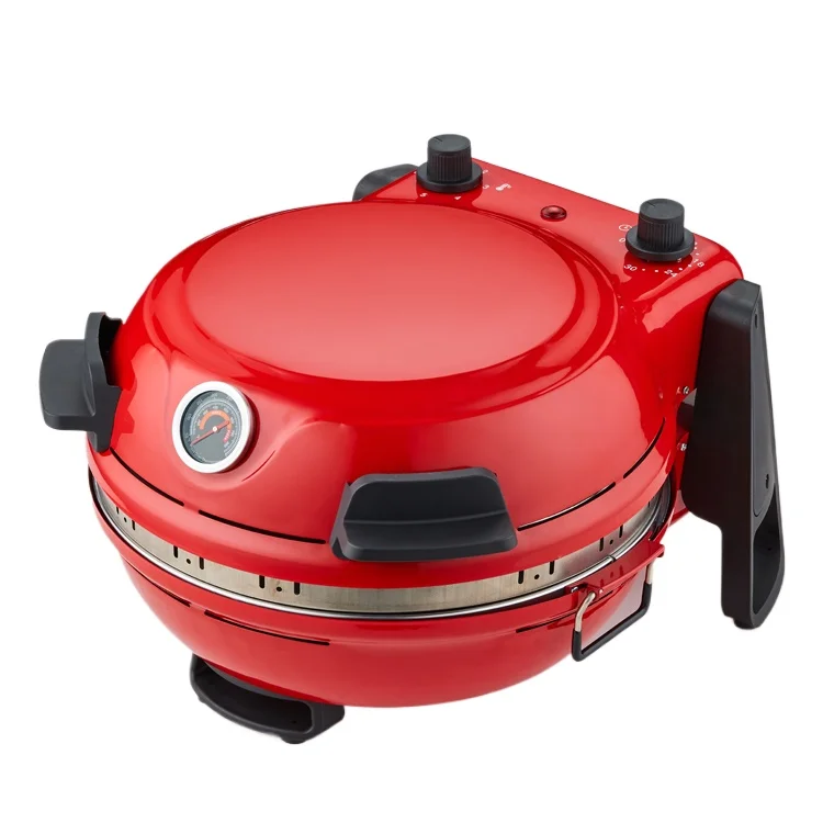 1600W 16 Inch Home Countertop Pizza Stone Oven Table Mini Pizza Ovens Household Electric Pizza Maker