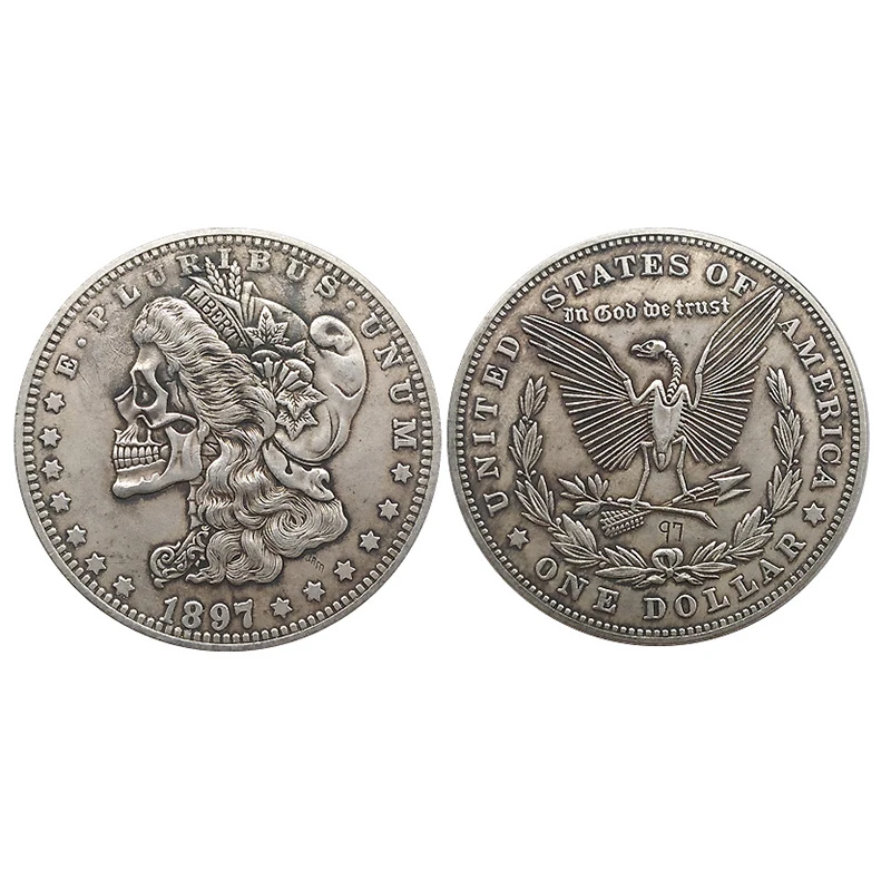Custom Challenge Fine Prices 1888 Morgan American Metal Silver Dollar Rare Old Monet Coin Rates Commemorative Coin for Sale