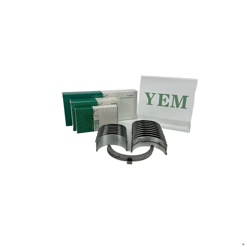 Main Bearing Connecting Rod Bearings With Thrust Washer for Volvo D5D D5E Engine Parts
