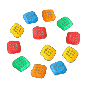 2026 New Design Durable Plastic PP Material Stepping Stones Kids' Kindergarten Sensory Toy-Rive Crossing Educational Toys