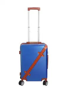High Quality Custom Outdoor 20 24 28 Inch Abs Pc Trolley Hard Travel Pc Suitcase Spinner Wheels Travel Bags Luggage