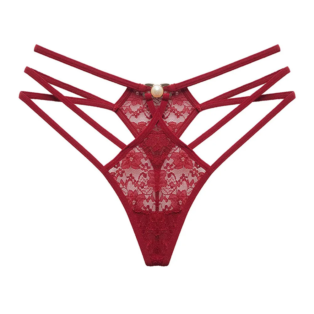 wholesale women lace transparent hollow out underwea