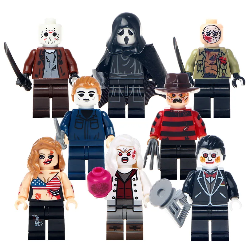 il etc-s' adapte LEGO Blocs Chucky Film d'horreur figures-Freddy Jason 