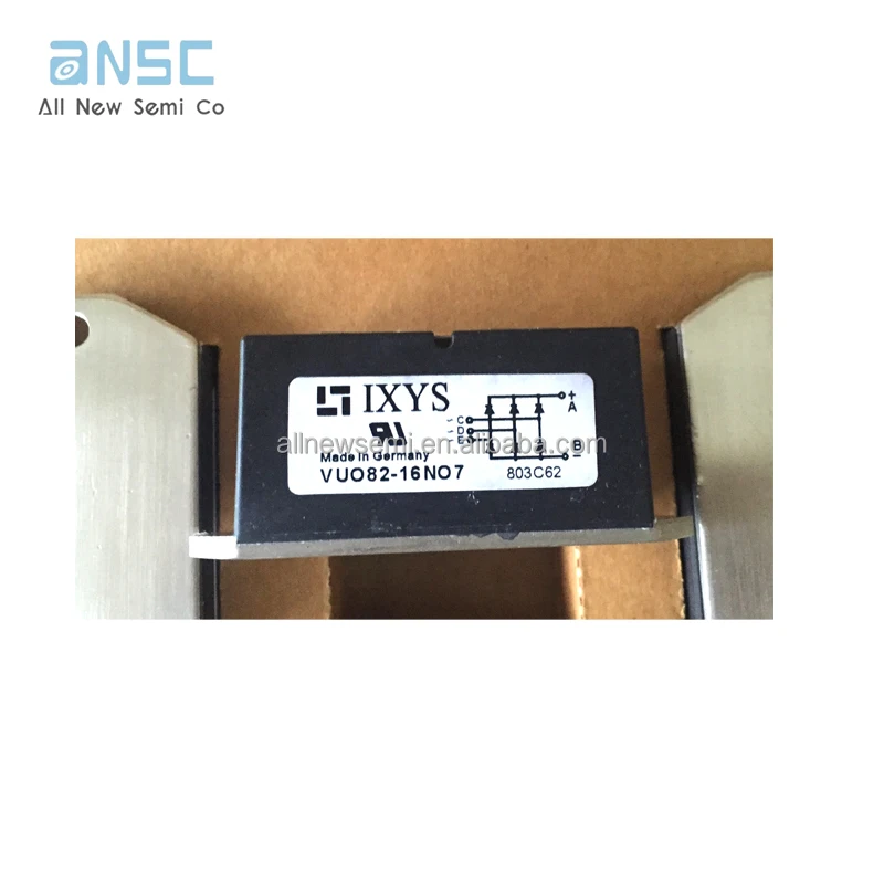 Hot sale Original VUO82-16NO7 BRIDGE RECT 3P 1.6KV 88A Bridge Rectifier Three Phase Standard 1.6 kV Chassis Mount PWS-D