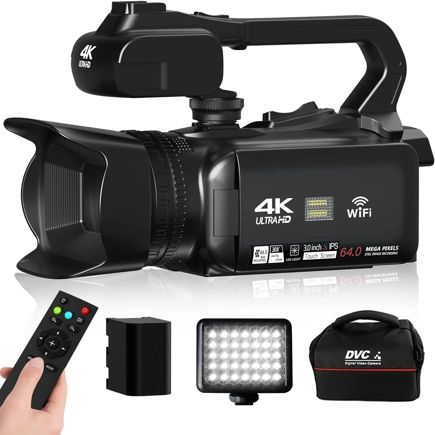 Amazon | Navitech軽量アルミニウム三脚、SINEXE 4K 64MP