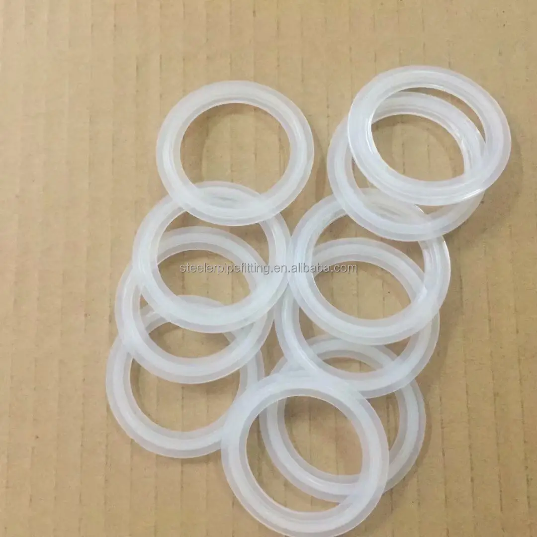 Sanitary Silicone Pipe Triclamp Gaskets Gaskets Rubber - Buy Stainless ...