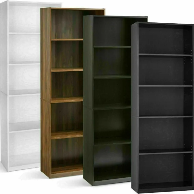 Деревянная книжная полка с меламиновым покрытием