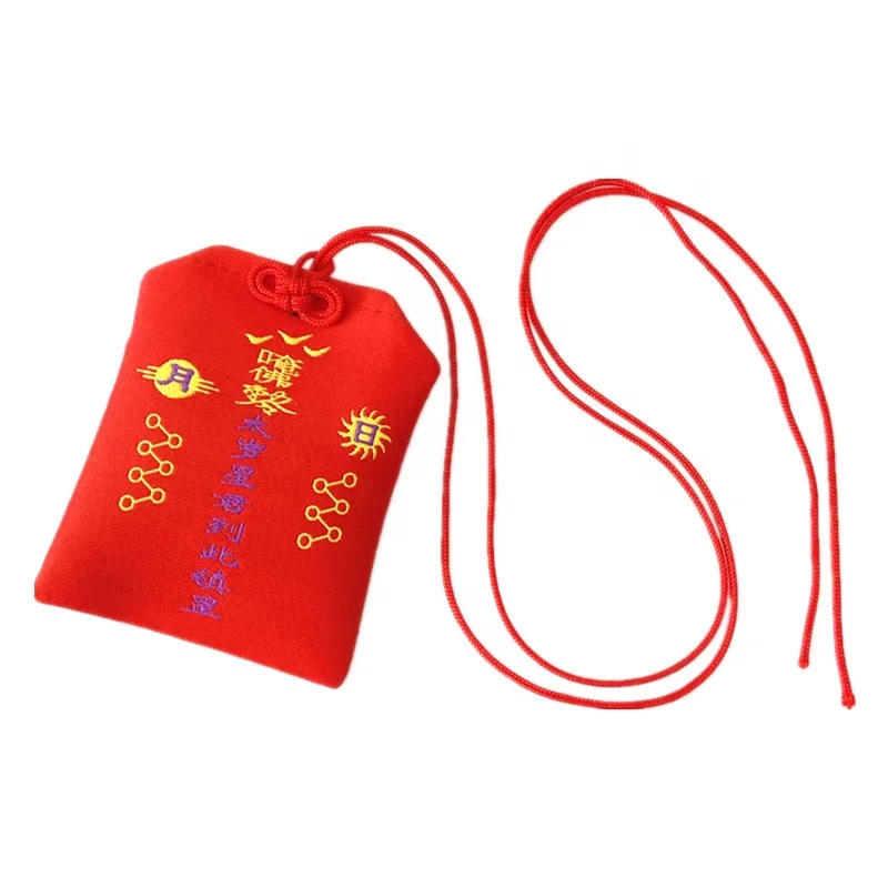 YYX DIY Custom Japan Omamori Powerful Heart Embroidery Amulet