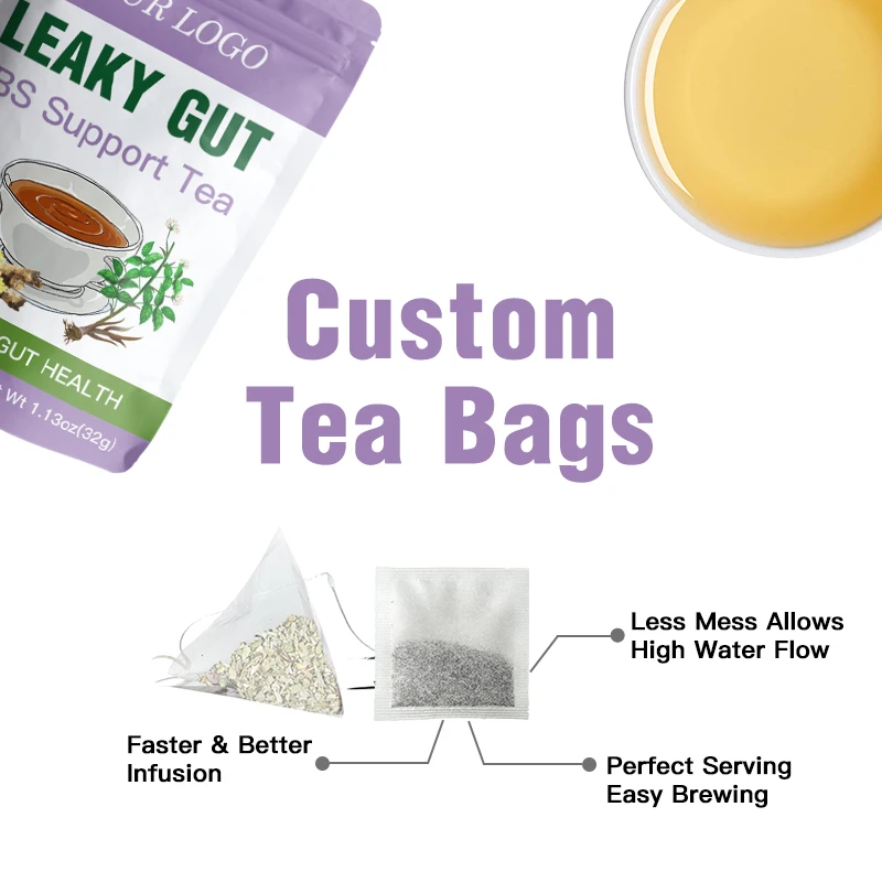 Leaky Gut Premium Tea Blend Loose Leaf Health Gut Ibs Support Dandelion ...