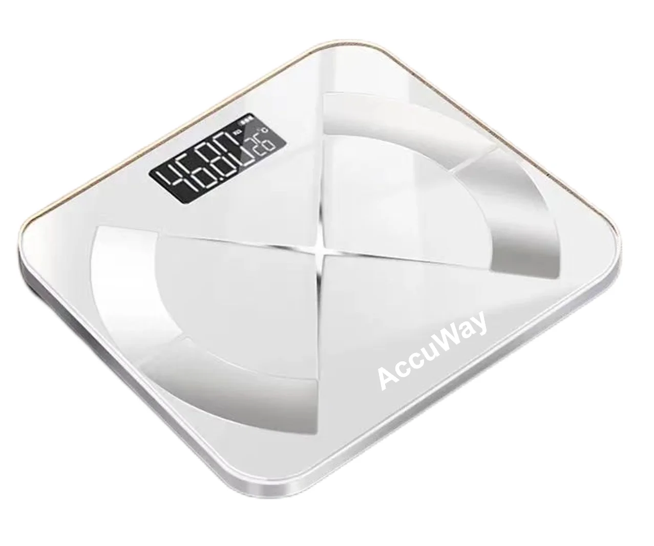 Smart Body Fat Scale with Big Clear Digital Screen Full Base Battery Charge Analysis Body Weight 180kg