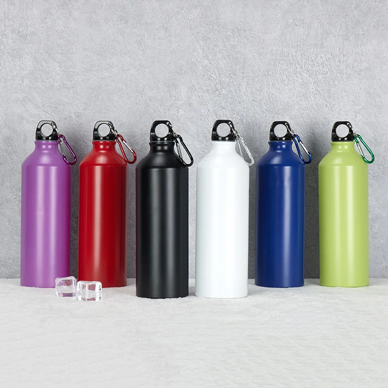 Giveaway Aluminum Water Bottles with Carabiner