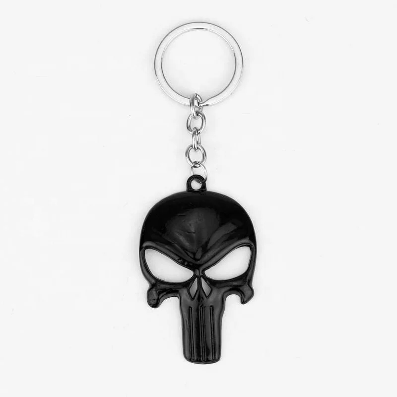 Wholesale Metal Punisher- Shape Keychain with Bottle Opener