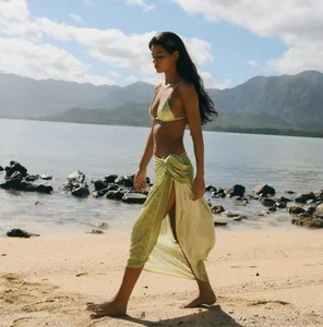 Custom Sarong Wholesale Women Beach Swimsuit Bikini Cover-ups for Women