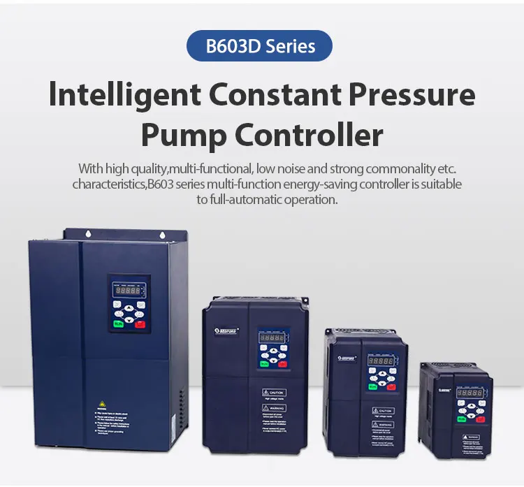 Bedford B603d Series Water Pump Controller Inverter For Constant