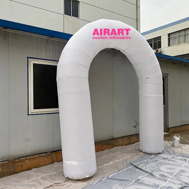 Cheaper Price White Inflatable Dome Arch For People Entrance