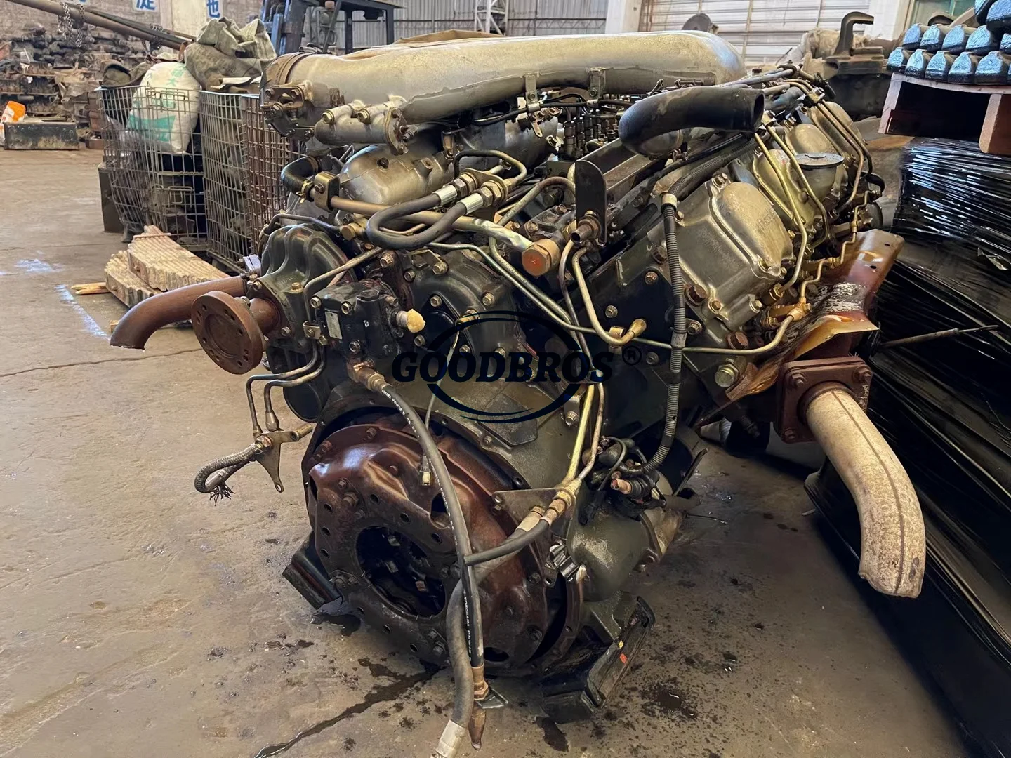 Used Original  8DC9 3A Engine for Mitsubishi Heavy Duty Truck Boat Marine Engine