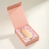 Pink flip-top gift box-vertical style