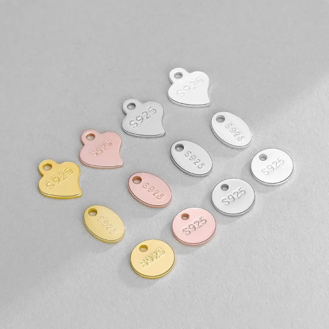 thumbnail image 2 of PH PandaHall 50pcs Metal Stamping Blanks 1\" Engraved Metal... 2 of 9