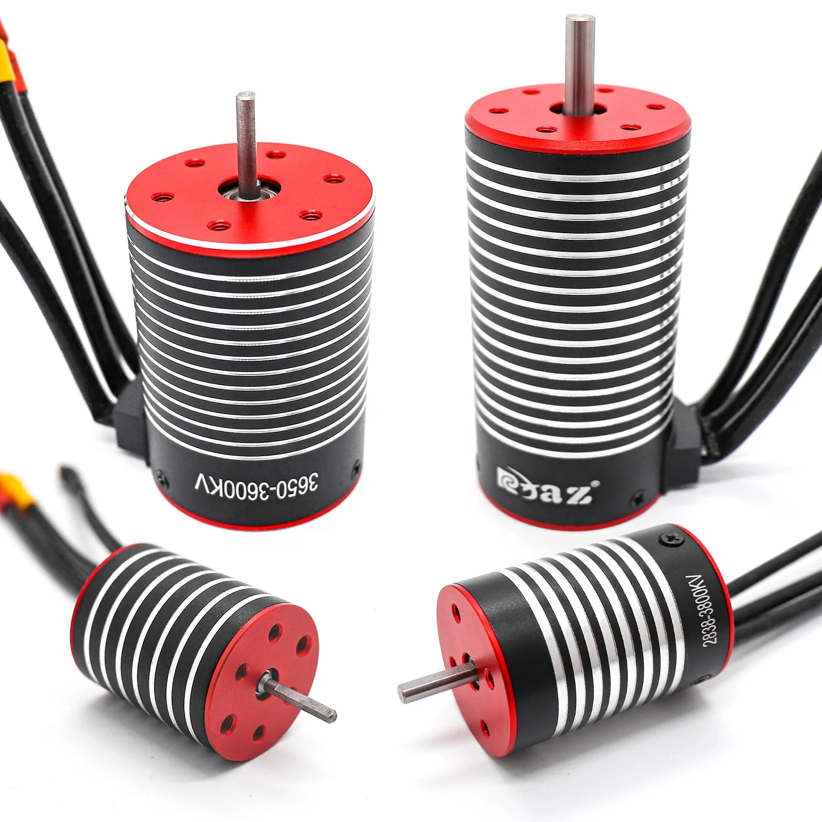 KingVal 2838 3200KV Brushless Motor - Waterproof, Fits 1/14 & 1/16 RC Cars - High Torque & Smooth Performance - View #8