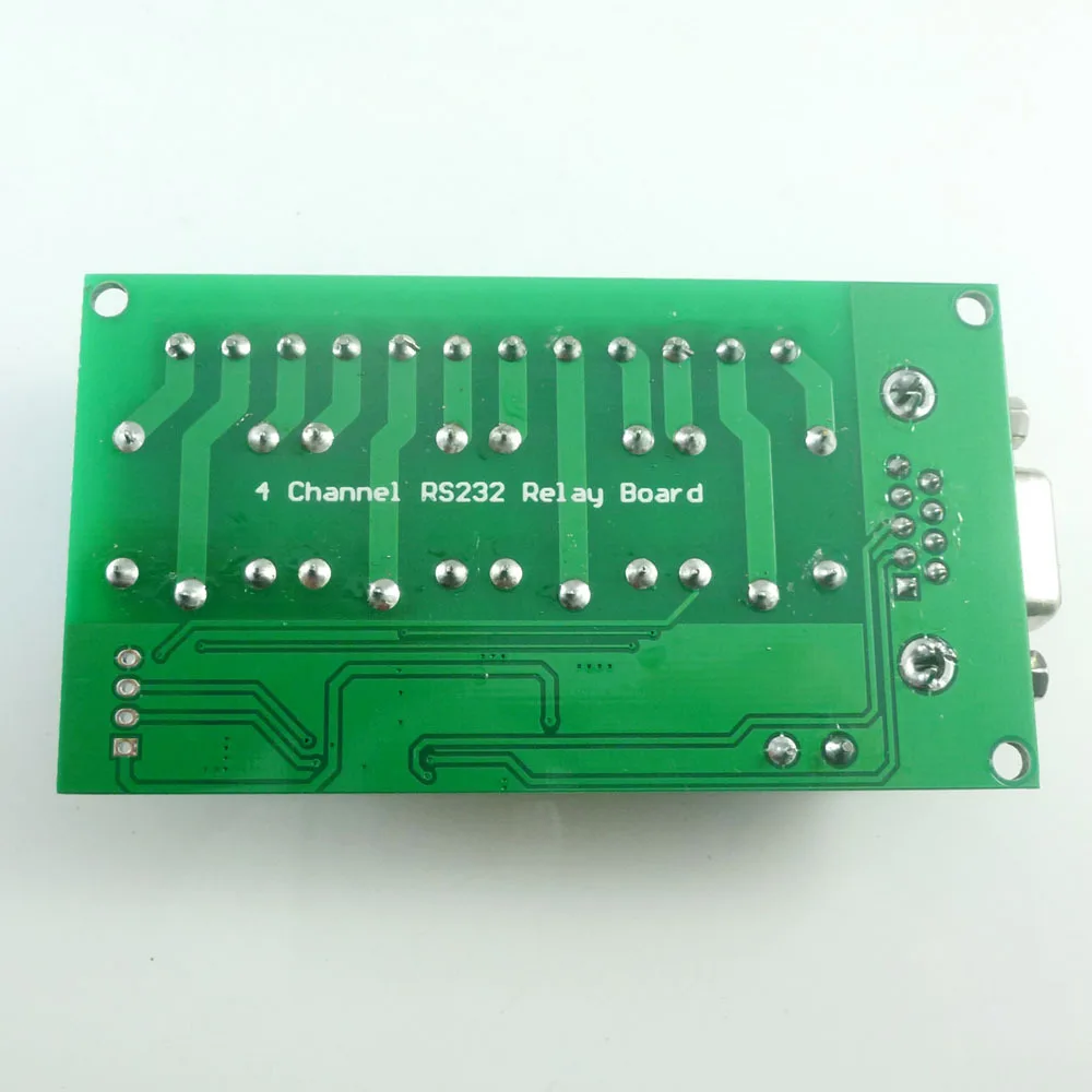 Hilitand 8 Channel Relay Module, 12V 8 Channel DB9-RS 232