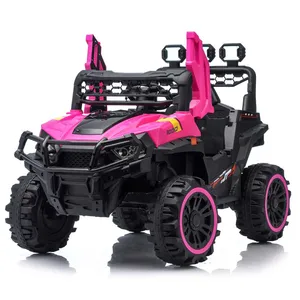 Unisex Pink Electric Car Toy for Kids Popular Ride-on Battery-Powered Plastic Car for Boys and Girls for Ages 5 to 7 Years