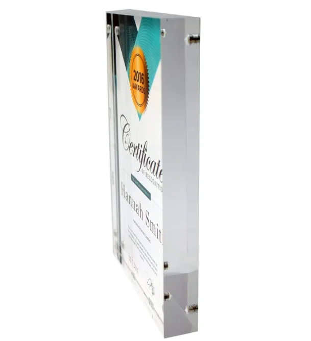 50x70 Frame Acrylic Magnet Photo Frame  Wholesale 5x7 Picture Frame Supplier