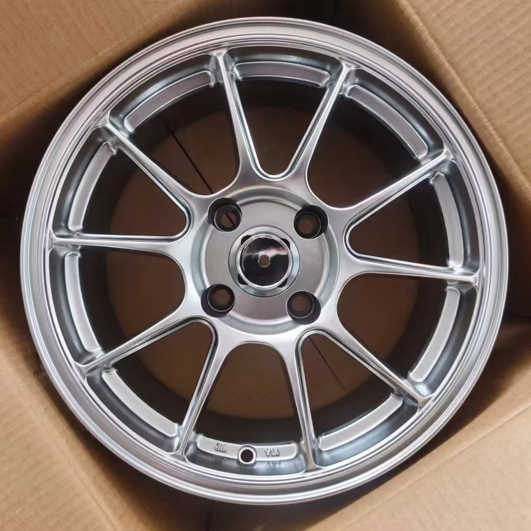 15 Inch Flow Forming Aluminum Alloy Wheel Rims 4X108 PCD for Peugeot 206 and 207 Citroen New Condition Passenger Car Wheels